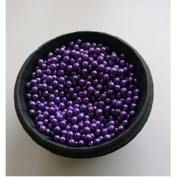 Сахарные шарики фиолет 5 мм