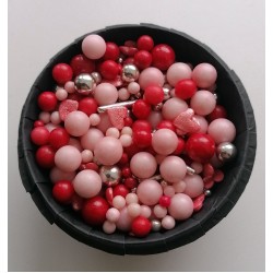  Цукрові кульки мікс Рожевий пунш