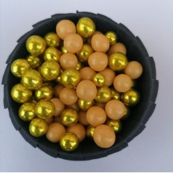  Цукрові кульки мікс золотий