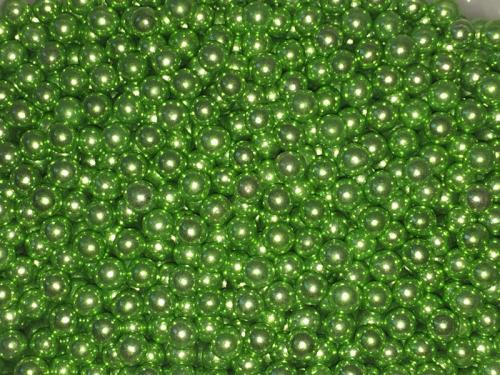 Сахарные шарики зеленое 5 мм