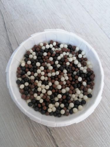 Рисові кульки мікс в шоколадній оболонці 3-4 мм