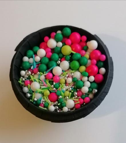 Цукрові кульки перламутровий мікс з кульками