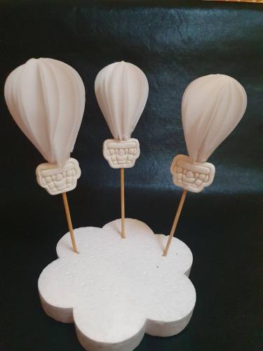 Вафельний декор Повітряні кулі