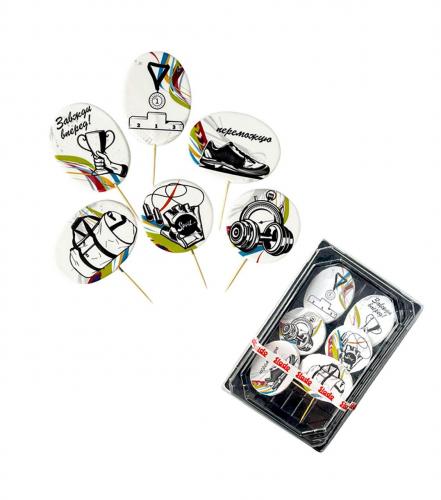 Набір цукрових топерів спортивний