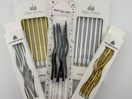 Набір свічок ровні 6 од